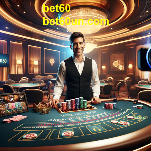 A Experiência do Cassino Ao Vivo no Bet60