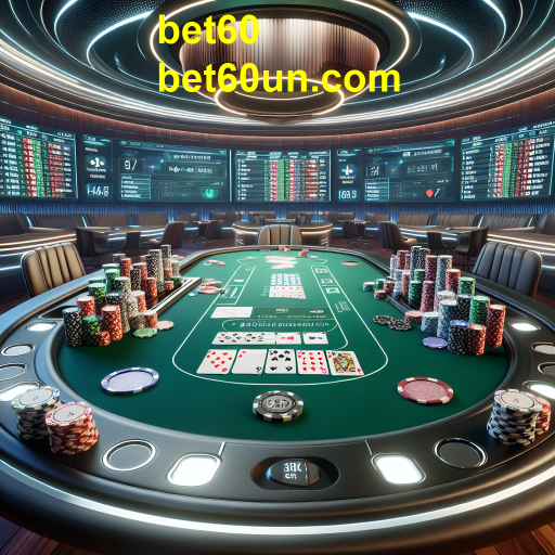 Mergulhe no Mundo do Pôquer com Bet60